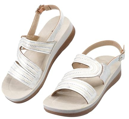 CLEIKS Sandali Infradito Donna Sandali Platform Donna Leggeri WCL260435 IT