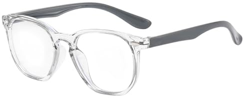 Volink Blue Light Blocking Glasses for Kids, Childrens Pretend Glasses Lightweight Computer Gaming Glasses Children Fake Fashion Glasses Prevent Eyestrain for Watching TV Looking at Mobile Phone