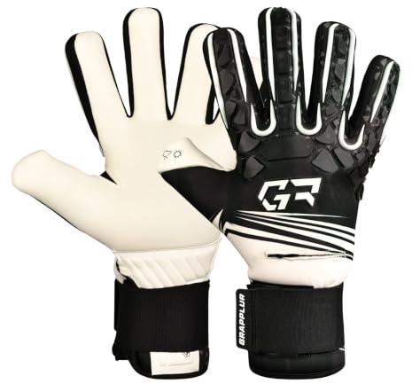 Grapplur Football Goalkeeper Gloves, Soccer Goalie Gloves (Size 10)