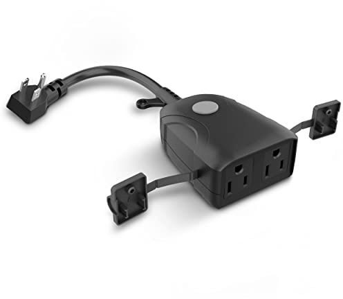 Feit Electric 120V 15A Smart Wifi Enabled Dual Outlet Wall Plug