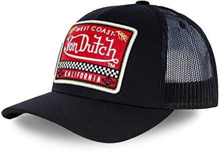 Von Dutch Trucker Cap CAS1 BLKA Black Schwarz, Size:OneSize