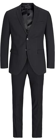 Jack & Jones Homme Jprsolaris Suit Noos Costumes, Noir, 50 EU