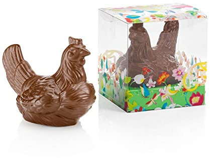 Venchi - Collezione Pasqua - Chioccia di Cioccolato al Latte, 100 g - Idea Regalo - Senza Glutine