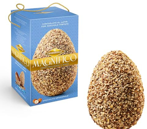 Mini Uovo Pasqua Condorelli Uovo Magnifico Latte Ricoperto di Nocciole da 130 g