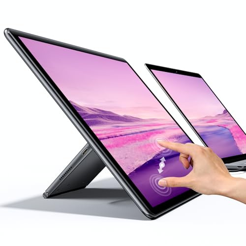 UPERFECT Monitor Portatile Touchscreen 15,6 Pollici Display Mobile 2000:1 1920 x 1080 Full HD USB C Schermo Esterno con Supporto Integrato HDMI per PC Laptop Xbo Switch PS4/5