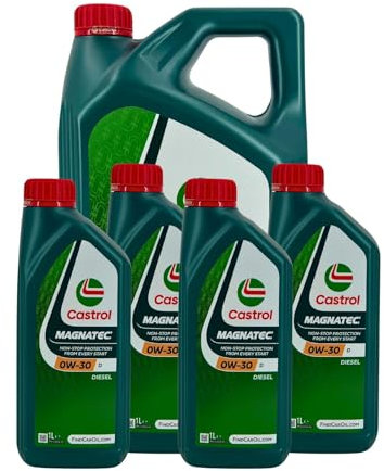 Motorenöl 0W-30 D Magnatec Stop Start [9 L] von Castrol (SET159C669L) Öl Schmierung Motorenöl