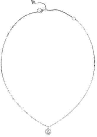 GUESS Halskette 4G Crush JUBN04162JWRHT-U Edelstahl, Silber, Kein Edelstein