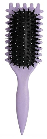 AORHOFJ Cepillo Multiusos para Definir Rizos con Cerdas de Jabalí para Peinados y Cuidado Suave