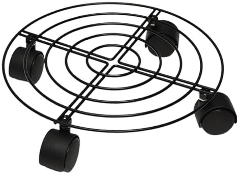 Stand Plant with Wheel, rodante de Planta - Soporte de Bote Multifuncional de Drenaje - Carro de Flores de Servicio Pesado Carro de Flores, Motor Deslizante para jardín, Patio, Interior, Patio