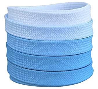 LZTDSBX Schnürsenkel für Sneaker 260 cm Lange Skate-Schnürsenkel, 8 mm breite Schnürsenkel, geeignet for Skate-Schuhe, Eishockey-Schuhe, Rollschuhe usw., 1 Paar. Farbe: Hell B