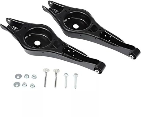 GEAREVER 2x Querlenker Hinten Querlenker Hinterachse unten links & rechts Kompatibel mit VW Passat Touran Golf Plus Jetta, für A3 Seat Skoda 1K0505311T, 1K0505311AA, 1K0505311AB