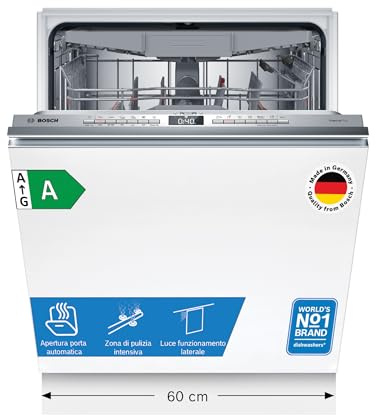 Bosch SMH4ECX27E Serie 4 Lavastoviglie incasso a scomparsa totale Classe A