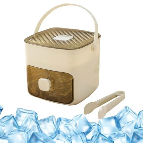 GAOCUNBING 6PCS Machine à glaçons à Pression, 6PCS 48 Compartiments, Multifonction, 6PCS avec poignée à dégagement Rapide, réutilisable pour Le café, Les Cocktails et Les jus