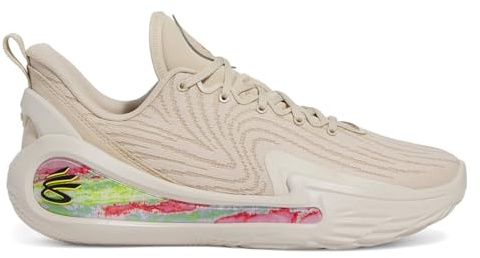 Under Armour Curry 12 Strn Herren-Sneaker, Sandweiß, Schwarz, 44 EU