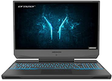 ERAZER Deputy P10 39,6 cm (15,6 Zoll) Full HD Gaming Notebook (Intel Core i7-10750H, 16GB DDR4 RAM, 512GB PCIe SSD, NVIDIA GeForce RTX 2060 6GB GDDR6, RGB Backlit Keyboard, Win 10 Home)