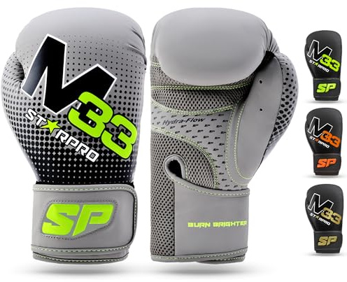 Starpro M33 Boxhandschuhe für Harte Schläge & schnelles K.O. - Boxhandschuhe Männer & Damen, Box Handschuhe, Boxing Gloves