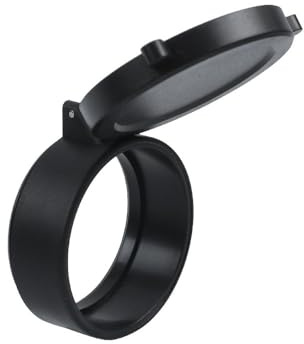 DONGKER Copriobiettivo per Cannocchiale,25,5mm-69mm Coperchio per Cannocchiale Tappo a Molla Rapido Ribaltabile per Accessori da Caccia All'Aperto