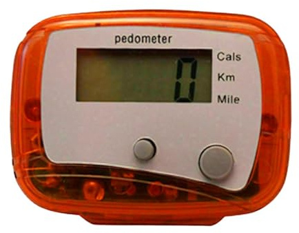BEALIFE Stegräknare för gång, stegräknare, LCD-skärm, digitala, bärbar, träningsmålövervakning, lätt att använda, barn, bred LCD-skärm, digitala, gång, löpning