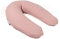 Doomoo Still-& Schwangerschaftskissen Comfy Big - 190cm inkl. Bezug aus Tetra Bio-Baumwolle, mit feiner EPS-Mikroperlenfüllung, Oeko-TEX® Standard 100, Tetra Pink
