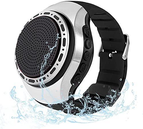 ORIDECOR Orologio da polso impermeabile senza fili con altoparlante Bluetooth, multifunzione, radio FM e lettore MP3, TWS e selfie, tempo di standby ultra lungo per corsa, escursionismo, equitazione