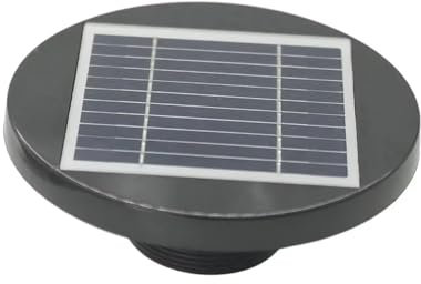 ventola Ventilatore Da Tetto A Energia Solare 5V 2W Ventilatore Da Tetto Per Barca Camper Serra Capannone Caravan Garage Mobile Ventilatore di scarico per camper