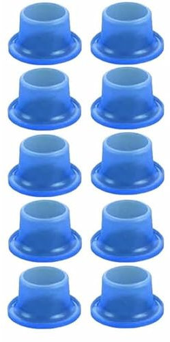 MNUPL Junta de Sellado for Grifo, Anillo de Sellado de Silicona portátil a Prueba de Fugas, Anillos de Sellado de tuberías, Accesorios prácticos for baño, 10 Uds.(Blue)