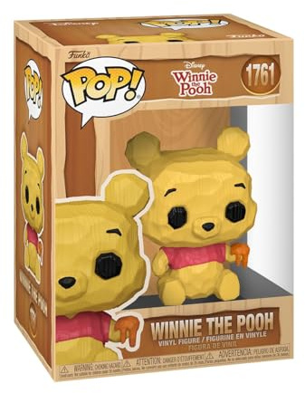 Funko Pop! Disney: Winnie the Pooh - Winnie the Pooh - (Whittled) - Collectable Vinyl Figure - Gift Idea - Official Merchandise - Toys for Kids & Adults - Cartoon/Animation Fans