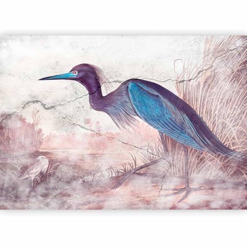 murando Photo Wallpaper Crane Bird 350x256 cm / 138x97