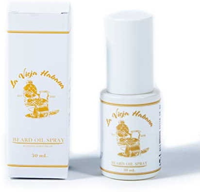 Olio di barba, spray vegetale al 100%, idrata, siero, per tutti i tipi di barba, odore citrico naturale,