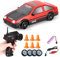 Aipinvip RC Drift Car 1:24 Remote Control Cars 2.4GHz Mini Model Car Toy 15km/h 4WD Remote Control Racing Car Gifts Toy for Boys Kids Adults, Style-1