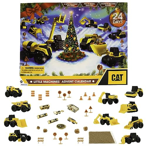 CatToysOfficial - Calendario dell'Avvento con macchinine gatte, giocattoli per bambini dai 3 anni in su