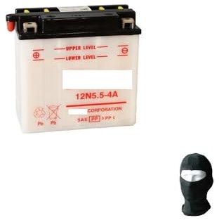 KOMPATIBEL MIT Y AMAHA WR X 4T (DE072) 125 2009 A 2016 Batterie BEREITS EINSATZBEREIT 12N5.5-4A 12V / 6AH BATTERIEN ZUM STARTEN Motor Motorrad Roller SPEZIFIKATION