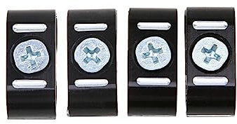 2 Stück/4 Stück Organizer Brems Gaszug Klemme,Asudaro Brems Gaszug Klemmen Clip Set Dual Separator Kupplungszug Clips Metall Bremsleitungs Clip Kupplungszug Clips Kompatibel Mit Sportster Xl 883 1200