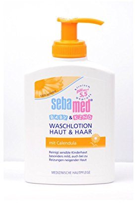 Sebamed Baby Calendula Waschlotion Haut und Haar 2 x 200ml