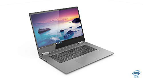 Lenovo Yoga 730 39,62 cm (15,6 Zoll Full HD IPS Multi-Touch) Slim Convertible Notebook (Intel Core i5-8265U, 8 GB RAM, 256 GB SSD, Nvidia GeForce GTX 1050 4 GB, Windows 10 Home) silber