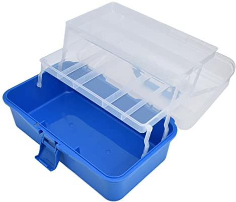 Caja de Almacenamiento de Mano, Organizador de Herramientas de 3 Capas PP para Componentes Electrónicos para Suministros de Artesanía