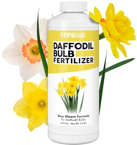 Daffodil Fertilizer, Complete Liquid Daffodil Bulb Plant Food, 32 oz (1 Quart)