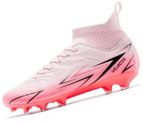 WEJIESS WEJESS Chaussures de Football, Homme Professionnel Chaussures de Futsal,Confort Suprême avec Tissu Respirant, Design Moderne pour Propulser Votre Vitesse sur Terrain Vert