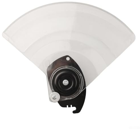 Zilimontt Electric for Mitre Blade Guard Replacement for 255 Saw Aluminum Machine, Transparent Protective Cover Compatible with 255 Model Cut-Off Tool, Plastic & Metal Constr