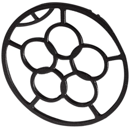 Healifty Supporto Wok per Piano Cottura a Gas con Anello Antiscivolo Staffa in Ghisa Spessa per Cucina e Campeggio Sostegno Stabile per Pentole Piccole e Padelle Adatto Piani Cottura a Gas