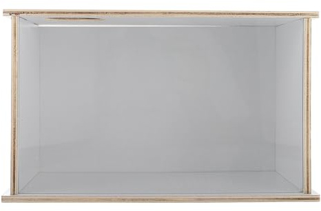 Abaodam Bañera Multifunción para Hámster Grande de Acrílico Transparente, Caja de Baño de Arena Doméstica para Chinchillas y Mascotas Pequeñas, Suministros Prácticos para Baño y Aseo