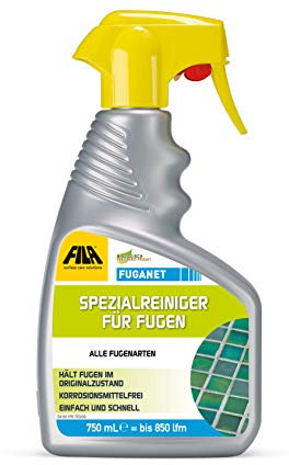 6x FILA FUGANET - Der Fugenreiniger, Fugenreinigungsspray 750ml Sprühflasche