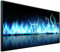 Ecowelle Infrarotheizung mit Bild | 750 Watt | 60x120 cm | Infrarot Heizung| | Made in Germany| i 42 Blaue Flammen