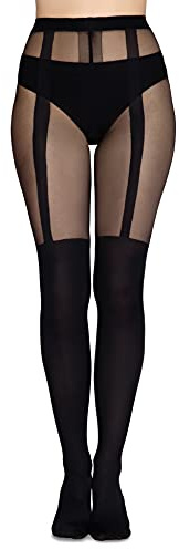 Annes Styling Collants Noirs, M/L