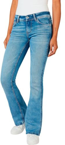 Pepe Jeans Damen New Pimlico Jeans, Blau (Denim-mh9), 25 W/32 L