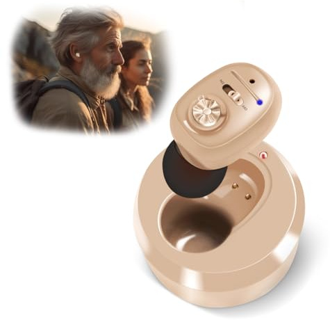 Britzgo Mini Dispositivo Recargable con Soporte de carga,Beige