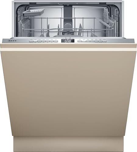 Neff S175HTX04E, N 50, Smarter Geschirrspüler Vollintegriert 60 cm, Spülmaschine mit Besteckkorb, starke Reinigung mit Chef 70ºC, höhenverstellbarer Oberkorb, Info Light, VarioScharnier, Aqua Stop