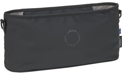 LÄSSIG Baby Kinderwagenorganizer Buggy Organizer Kinderwagentasche inkl. Kinderwagenbefestigung/Buggy Organizer black