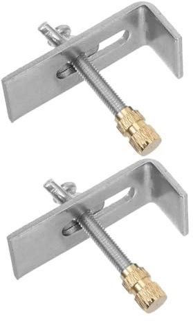 HEALEEP 2ensembles Supports De Montage Pour Évier Sous Plan Métal De Clips Et Fixations Robustes Pour Cuisine Ou Salle De Bain Avec Matériel De Montage Inclus