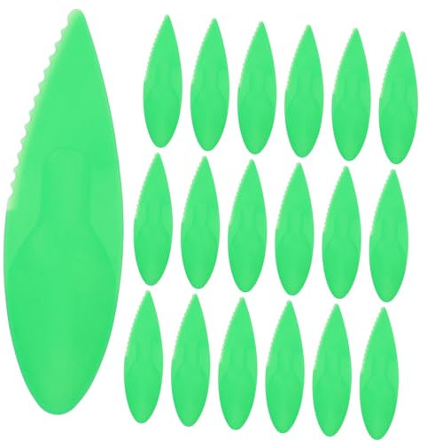 POPETPOP 50 Pièces Cuillères à Kiwi Outil Éplucheur Multifonction Bord Dentié pour Éplucher Creuser Kiwi Avocat Ustensile de Cuisine